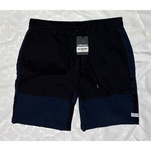 The Hundreds Men's Pocket Pull On Shorts Blue Black‎  Men's Size 32 NWT MSRP $79